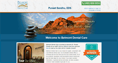 Desktop Screenshot of belmontdentistry.com